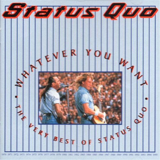 Whatever You Want -best of - Status Quo - Musik - UNIVERSAL - 7314526764296 - 16. november 2015