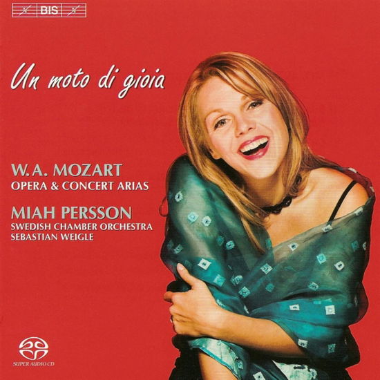 Cover for Oleras, Bengt / Persson, Miah / Samuelsson, Ulf / Sudbin, Yevgeny / Swedish Chamber Orchestra / Weigle, Sebastian · Un moto di Gioia.Opern-und Konzertarien (SACDH) (2006)