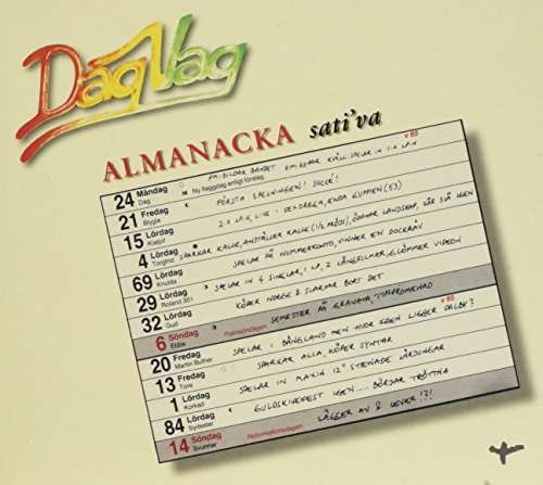Cover for Dag Vag · Almanacka + (CD) (2016)