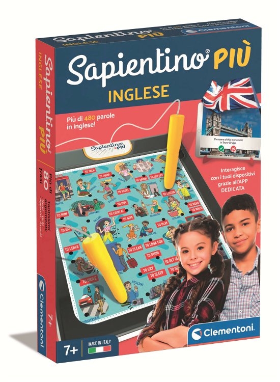 Cover for Clementoni Educativo Sapientino Interactive · Inglese Made In Italy (MERCH)
