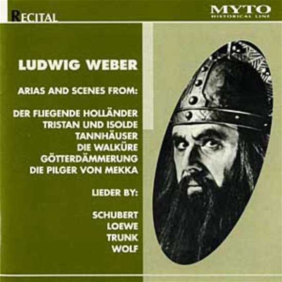 Cover for Weber,ludwig / Schubert / Loewe / Trunk / Wolf · Recital 1936-1948: Der Fliegende Hollander (CD) (1999)