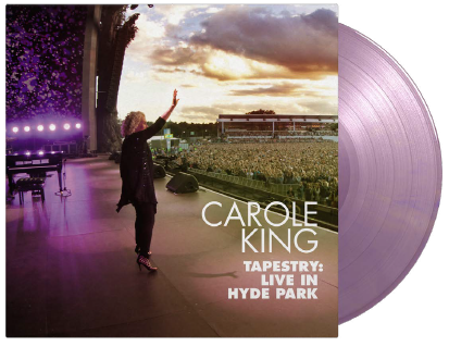 Cover for Carole King · Tapestry: Live In Hyde Park (LP) [Limited Purple &amp; Gold Marbled Vinyl edition] (2023)