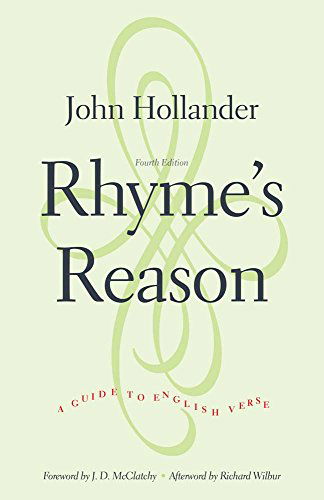 Cover for John Hollander · Rhyme's Reason: A Guide to English Verse (Pocketbok) [4 Revised edition] (2015)