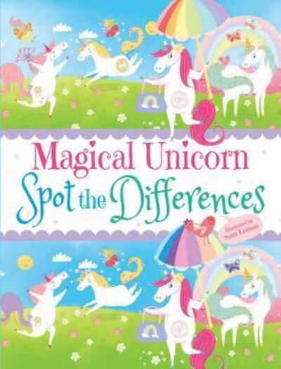 Magical Unicorn Spot the Differences - Sam Loman - Bøger - Dover Publications - 9780486832296 - 20. marts 2019