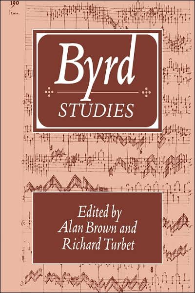 Cover for William Byrd · Byrd Studies - Cambridge Composer Studies (Inbunden Bok) (1992)