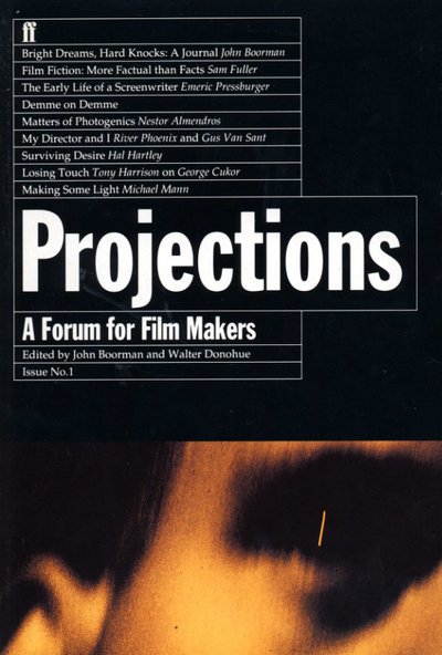 Cover for John Boorman · Projections 1: A Forum For Cinema (Paperback Book) [Main edition] (1992)