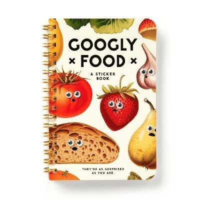 Cover for Brass Monkey · Googly Food Sticker Book (Trycksaker) (2024)