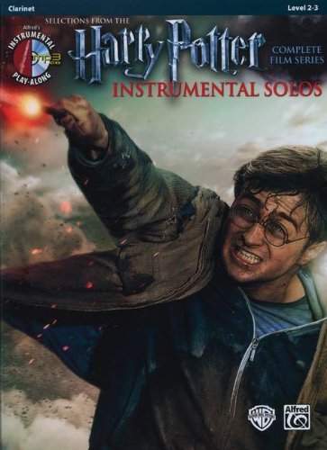 Cover for Alfred Publishing Staff · Harry Potter instrumental solos Clarinet + CD (Bok) [Pap/mp3 edition] (2012)