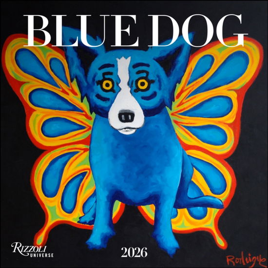 Blue Dog 2026 Wall Calendar - George Rodrigue - Merchandise - Universe Publishing - 9780789348296 - August 12, 2025