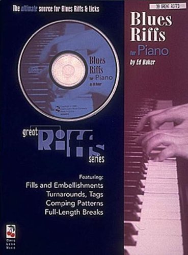 Blues Riffs for Piano (Educational Piano) - Ed Baker - Kirjat - Cherry Lane Music - 9780895249296 - torstai 1. kesäkuuta 1995