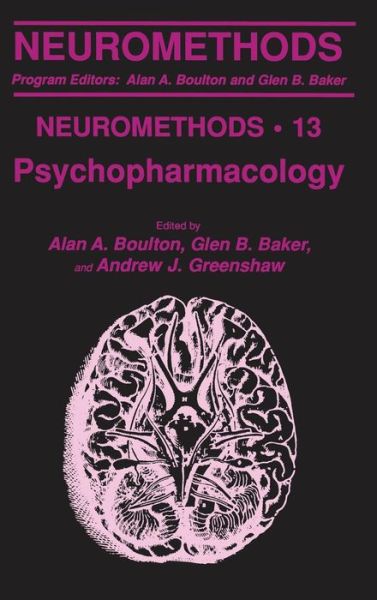 Cover for Mary Ed. Boulton · Psychopharmacology - Neuromethods (Hardcover Book) [1990 edition] (1989)