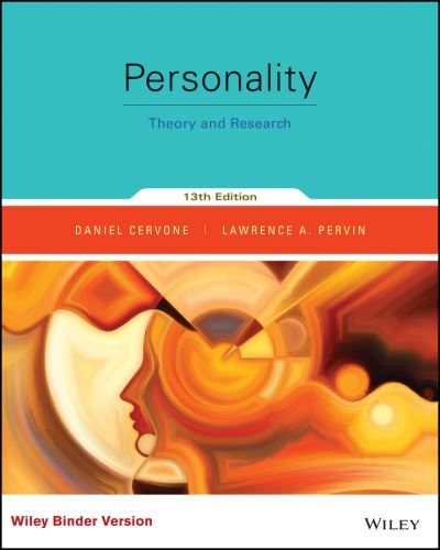 Cover for Cervone, Daniel (University of Illinois at Chicago) · Personality: Theory and Research (Loose-leaf) (2015)