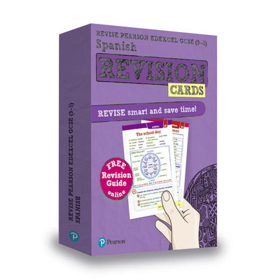 Cover for Pearson REVISE Edexcel GCSE Spanish: Revision Cards incl. online revision and audio  - for 2025 exams - Pearson Revise (Book) (2019)