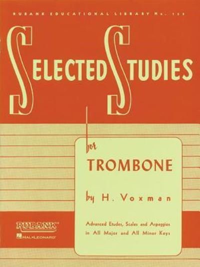Cover for Himie Voxman · Rubank Selected Studies (Paperback Book) (2017)