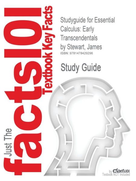 Cover for James Stewart · Studyguide for Essential Calculus: Early Transcendentals by Stewart, James, Isbn 9781133112280 (Taschenbuch) (2013)