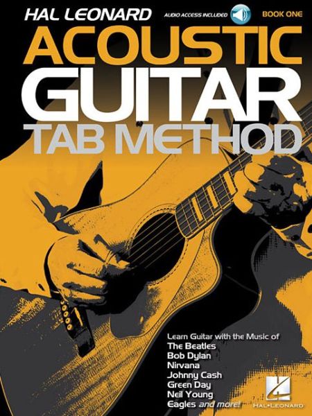 Cover for Hal Leonard Publishing Corporation · Hal Leonard Acoustic Guitar Tab Method - Book 1: Book with Online Audio (Hardcover Book) (2014)