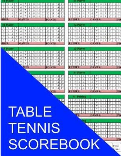 Cover for S Smith · Table Tennis Scorebook (Paperback Book) (2016)