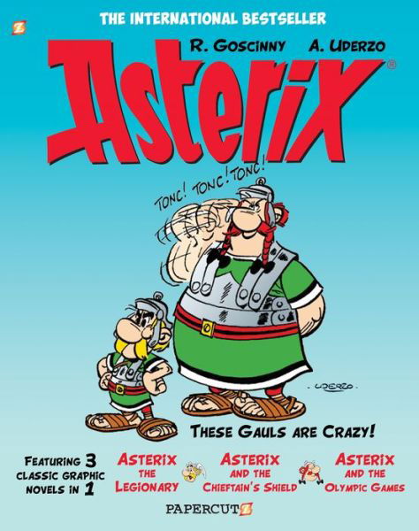 Asterix Omnibus #4 : Collects Asterix the Legionary, Asterix and the Chieftain?s Shield, and Asterix and the Olympic Games - René Goscinny - Bøger - Papercutz - 9781545806296 - 20. april 2021