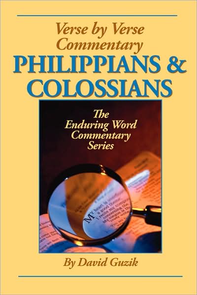 Cover for David Guzik · Philippians &amp; Colossians Commentary (Paperback Book) (2008)