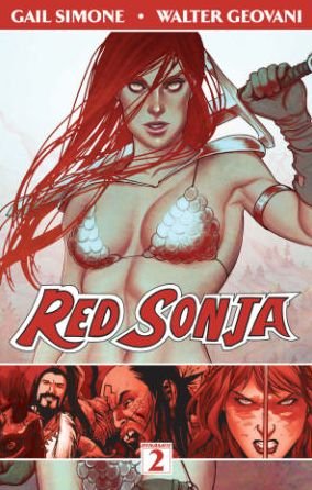 Cover for Gail Simone · Red Sonja Volume 2: The Art of Blood and Fire (Taschenbuch) (2014)
