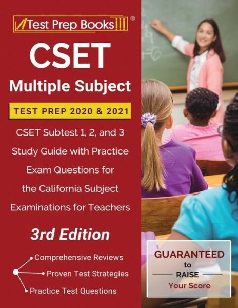 Cover for Test Prep Books · CSET Multiple Subject Test Prep 2020 And 2021 (Buch) (2020)