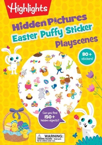Cover for Highlights · Easter Hidden Pictures Puffy Sticker Playscenes - Highlights Puffy Sticker Playscenes (Taschenbuch) (2021)