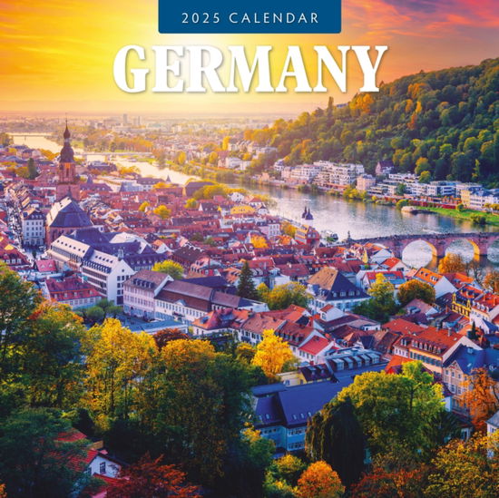 Germany 2025 Square Wall Calendar - Red Robin - Książki - Red Robin Publishing Ltd. - 9781804426296 - 9 września 2024