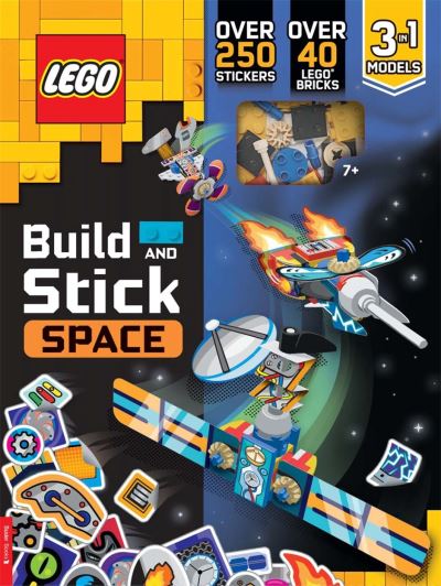 LEGO® Books: Build and Stick: Space (includes LEGO® bricks, book and over 250 stickers) - LEGO® Build and Stick Activity Box - Lego® - Books - Michael O'Mara Books Ltd - 9781916763296 - June 6, 2024