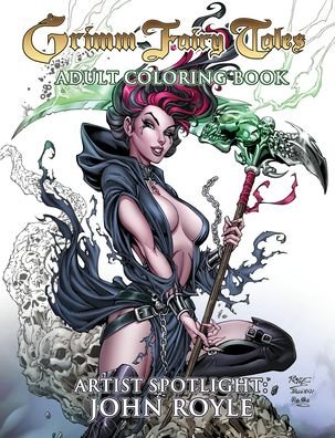 Cover for None · Grimm Fairy Tales Adult Coloring Book - Artist Spotlight: John Royle (Pocketbok) (2022)