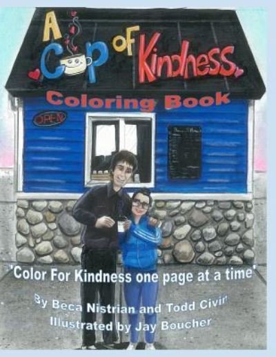 Cover for Beca Nistrian · Color for Kindness Coloring Book (Paperback Book) (2018)