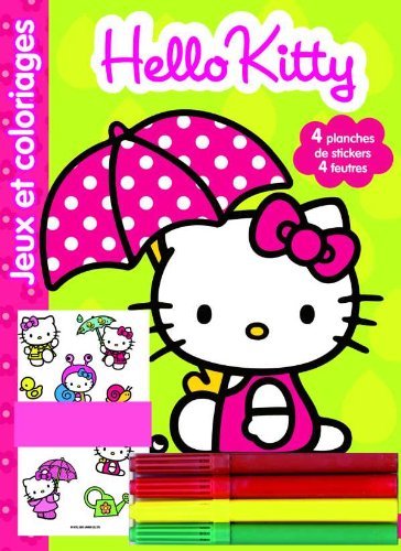 Cover for Collective · Hello Kitty: Jeux et Coloriages Pour Les Vacances (Paperback Book) [French edition] (2010)