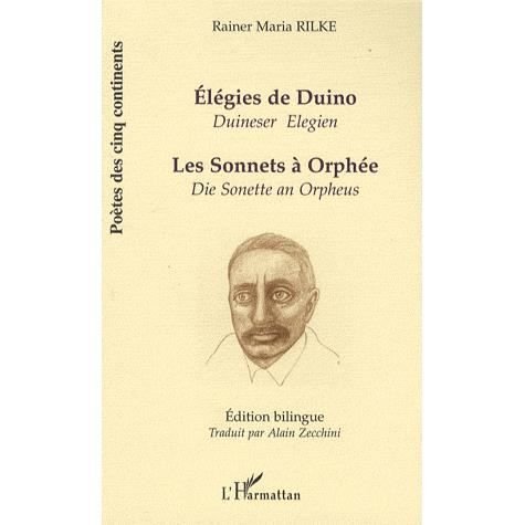 Elegies de Duino (Duineser Elegien) - Rainer Maria Rilke - Bøker - Editions L'Harmattan - 9782296114296 - 16. oktober 2020
