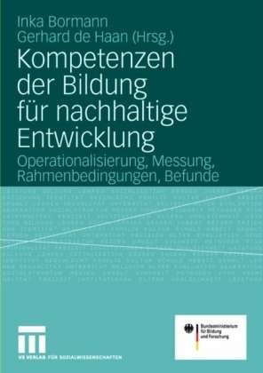 Cover for 9783531908328 · Kompetenzen der Bildung für nachhaltige (Bok) (2007)