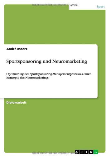 Cover for Maerz · Sportsponsoring und Neuromarketin (Book) [German edition] (2010)