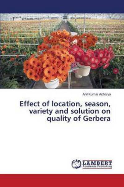 Cover for Acharya · Effect of location, season, var (Book) (2015)