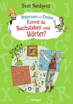 Pettersson und Findus. Kennst du Buchstaben und Wörter? - Sven Nordqvist - Kirjat - Verlag Friedrich Oetinger GmbH - 9783751203296 - perjantai 10. maaliskuuta 2023