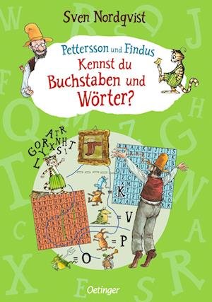 Cover for Sven Nordqvist · Pettersson und Findus. Kennst du Buchstaben und Wörter? (Bog) (2023)