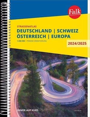Cover for Mair-Dumont · Falk Strassenatlas 2024/2025 Deutschland, Österreich, Schweiz (Spiral Book) (2023)