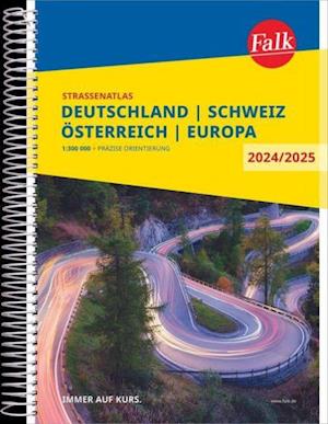 Falk Strassenatlas 2024/2025 Deutschland, Österreich, Schweiz - Mair-Dumont - Books - Falk - 9783827900296 - March 15, 2023