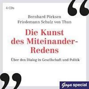 Cover for Pörksen · Die Kunst des Miteinander-Reden (Bok)