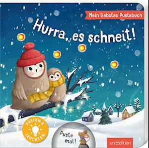 Cover for Maria Höck · Mein liebstes Pustebuch – Hurra, es schneit! (Book) (2024)