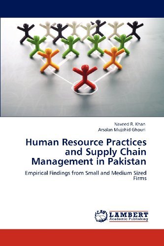 Cover for Arsalan Mujahid Ghouri · Human Resource Practices and Supply Chain Management in Pakistan: Empirical Findings from Small and Medium Sized Firms (Pocketbok) (2012)