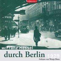 Cover for Franz Hessel · CD Mit Franz Hessel durch Berl (CD)