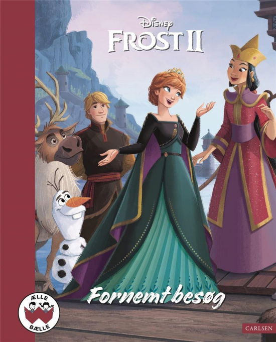 Cover for Disney; Walt Disney Studio · Ælle Bælle: Frost II – Fornemt besøg (Indbundet Bog) [1. udgave] (2021)