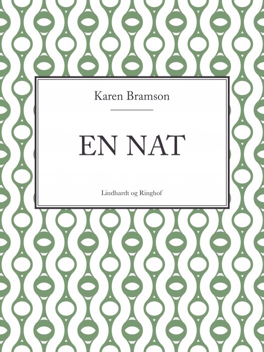 Cover for Karen Bramson · En nat (Sewn Spine Book) [1th edição] (2018)