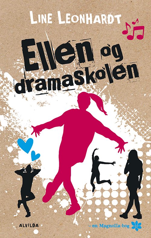 Cover for Line Leonhardt · Ellen og dramaskolen (Inbunden Bok) [1:a utgåva] (2017)