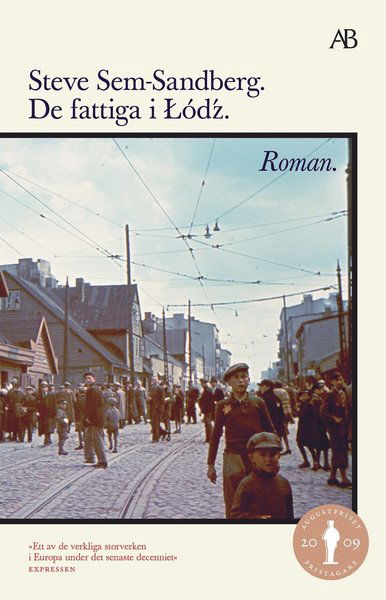 Cover for Steve Sem-Sandberg · De fattiga i Lódz (Book) (2020)