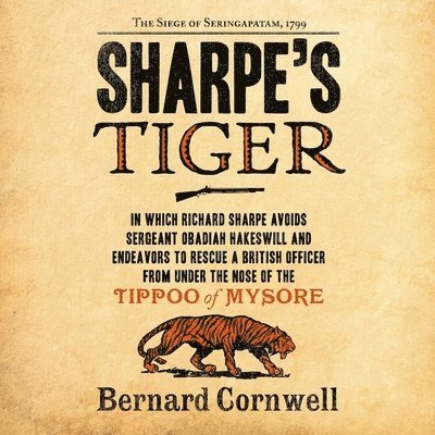 Cover for Bernard Cornwell · Sharpe's Tiger (CD) (2022)