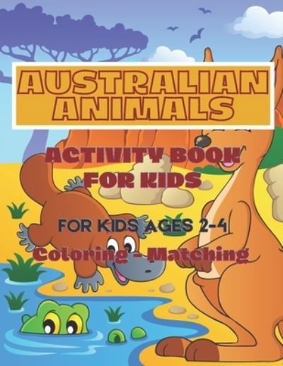 Cover for Lubawi Books · Australian Animals Activity Book (Paperback Bog) (2020)