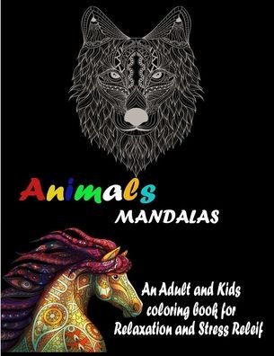 Cover for Tila-Art Coloring Book · Animals Mandalas Coloring Book (Paperback Book) (2020)